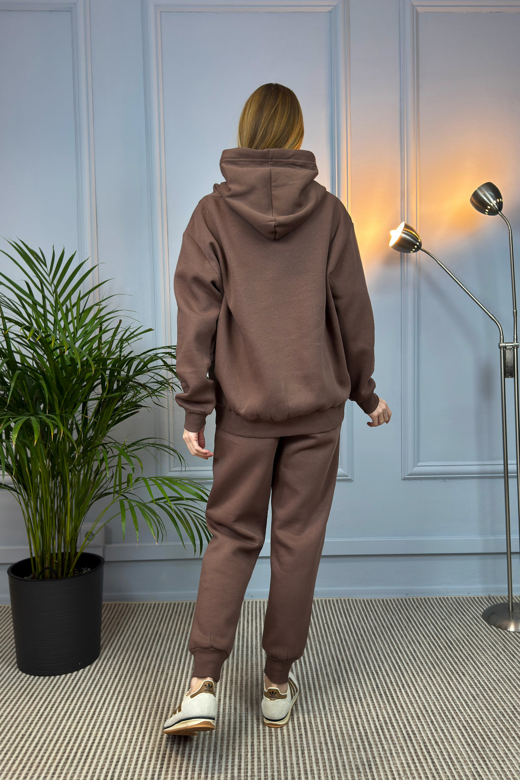 Komplet dresowy „SIMPLY” – czekoladowy